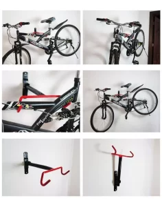 Soporte Plegable De Pared Para Colgar Bicicleta Del Cuadro - Image 5