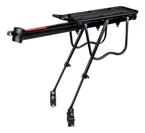 PORTA PAQUETE FLOTANTE CON PORTA ALFORJAS ALUMINIO