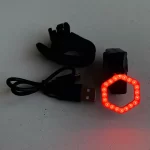 LUZ TRASERA 20 LED PENTAGONAL RECARGABLE USB KAWI - Image 4