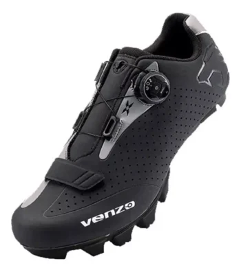 ZAPATILLA VENZO MTB VZ20-F30M-014  TALLE 43 NEGRA