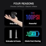 INFLADOR ELECTRICO RECARGABLE USB - Image 2