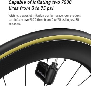 INFLADOR ELECTRICO RECARGABLE USB - Image 3