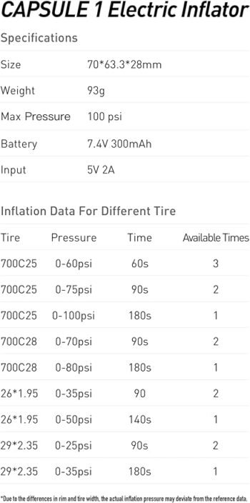 INFLADOR ELECTRICO RECARGABLE USB - Image 7