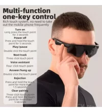 Lentes Rockbros Polarizado Auricular Bluetooth - Image 6