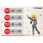 bicicleta slider R20 TOP MEGA CON FRENO A DISCO 7 VELOCIDADES - Image 6