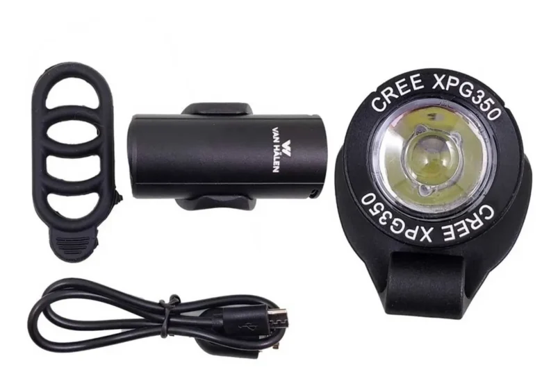 Luz Delantera Van Halen Van 003 Linterna Led 350 Lm Usb