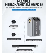 Mini Inflador Compresor Cyclami A2s Usb 120psi Color Negro - Image 7