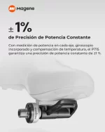 Pedales Magene P715 S Potencia Par Negro - Image 5