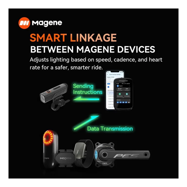 Magene At1200 Luz De Bicicleta Inteligente 1200 Lm - Image 3
