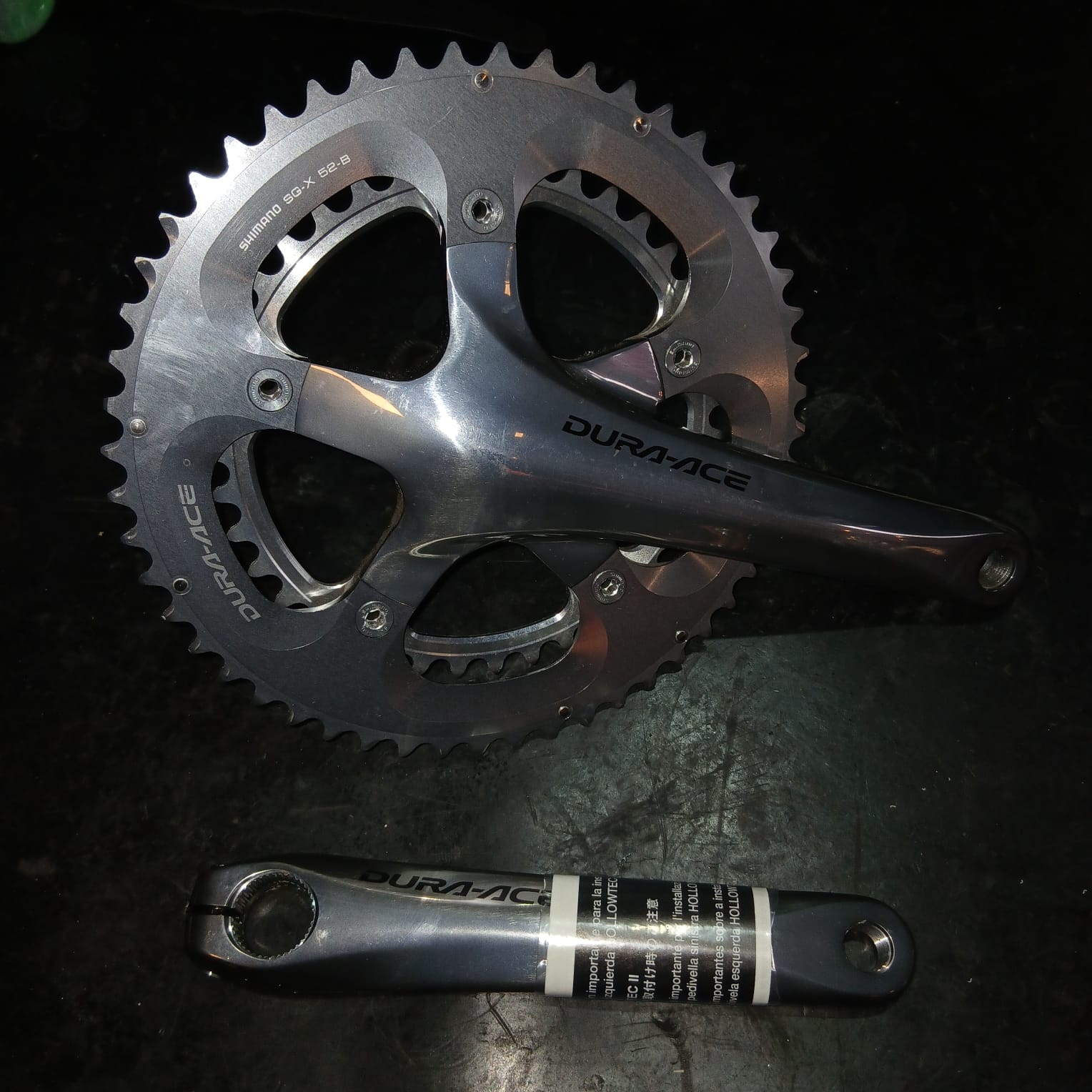 PALANCAS Shimano Dura-Ace FC-7800 nueva en caja