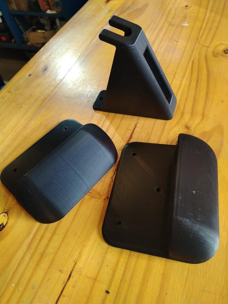 SOPORTE PARED PLASTICO